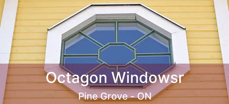  Octagon Windowsr Pine Grove - ON