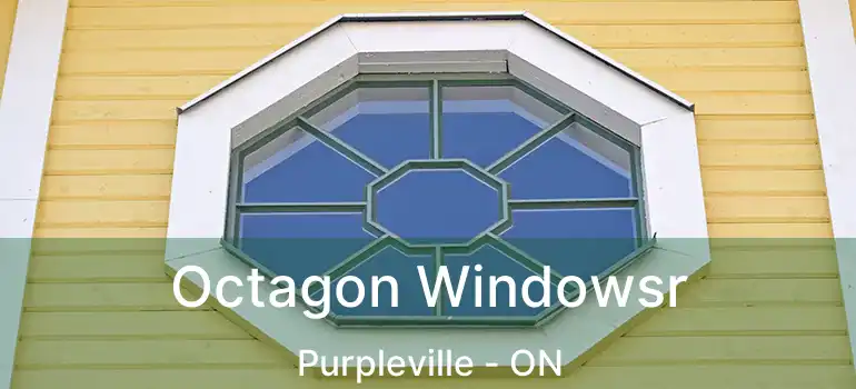  Octagon Windowsr Purpleville - ON