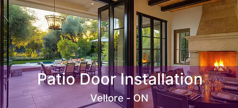  Patio Door Installation Vellore - ON