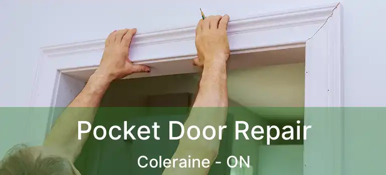  Pocket Door Repair Coleraine - ON