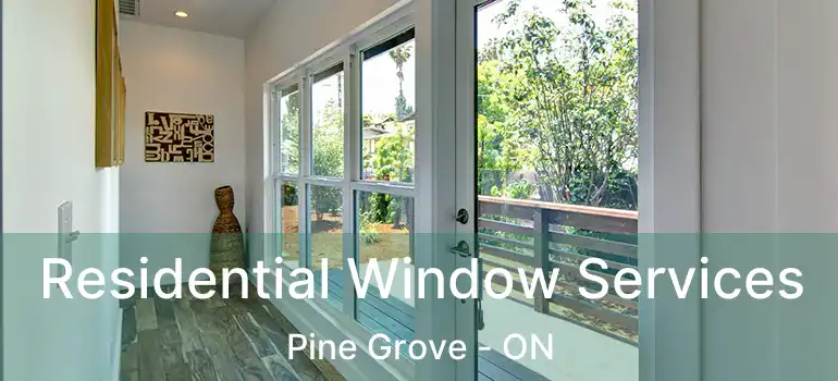  Residential Window Services Pine Grove - ON