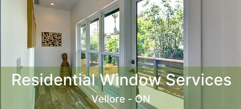  Residential Window Services Vellore - ON