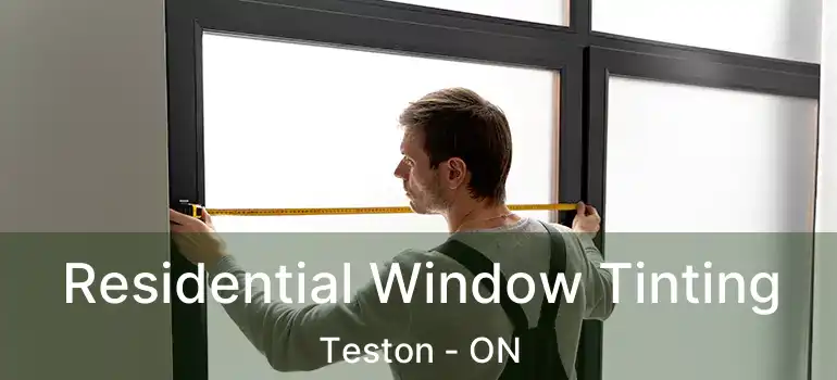  Residential Window Tinting Teston - ON
