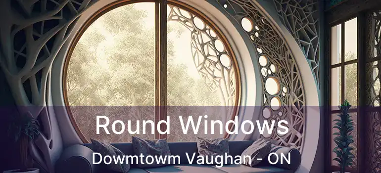  Round Windows Dowmtowm Vaughan - ON