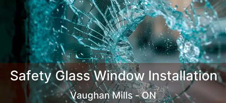  Safety Glass Window Installation Vaughan Mills - ON