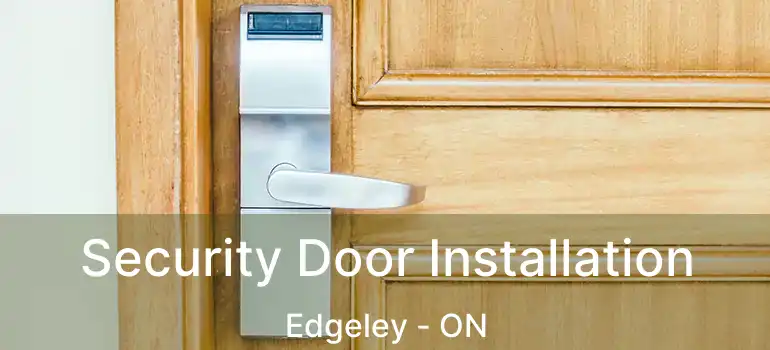  Security Door Installation Edgeley - ON