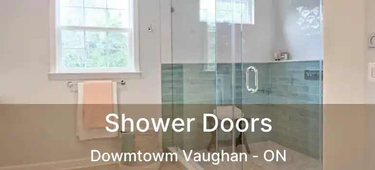  Shower Doors Dowmtowm Vaughan - ON