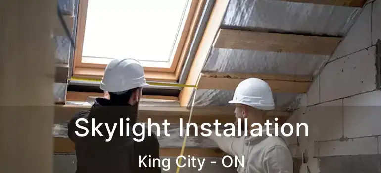  Skylight Installation King City - ON