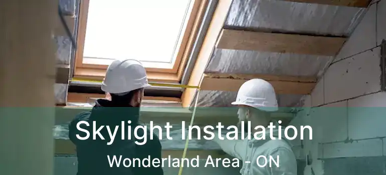  Skylight Installation Wonderland Area - ON