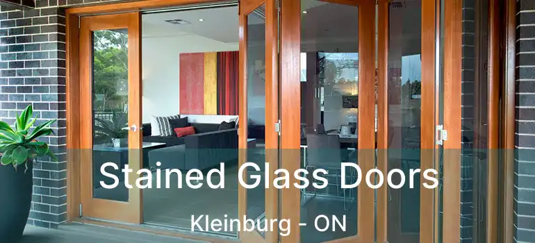  Stained Glass Doors Kleinburg - ON