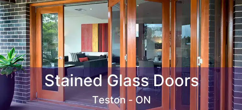  Stained Glass Doors Teston - ON