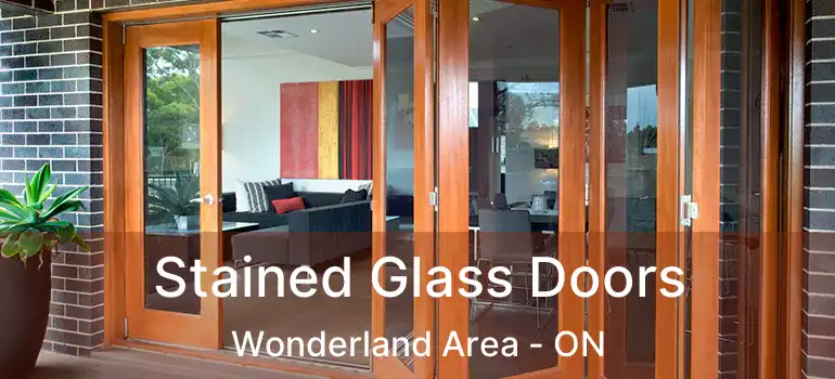 Stained Glass Doors Wonderland Area - ON
