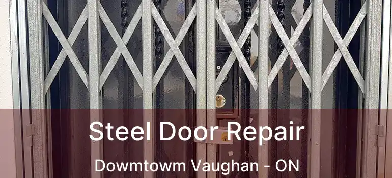  Steel Door Repair Dowmtowm Vaughan - ON