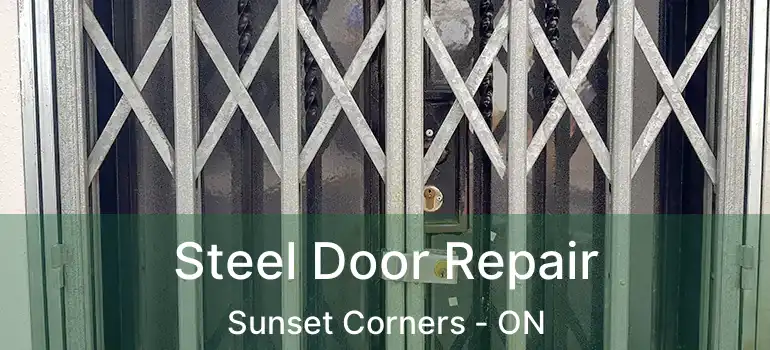  Steel Door Repair Sunset Corners - ON