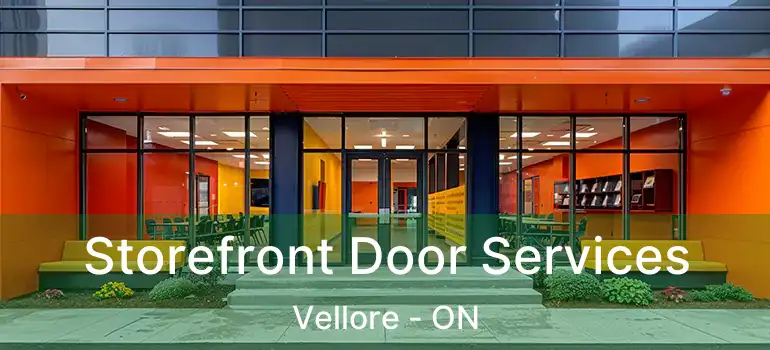  Storefront Door Services Vellore - ON