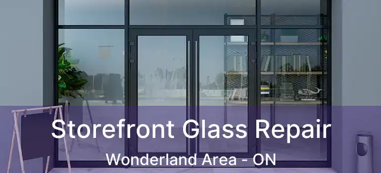  Storefront Glass Repair Wonderland Area - ON