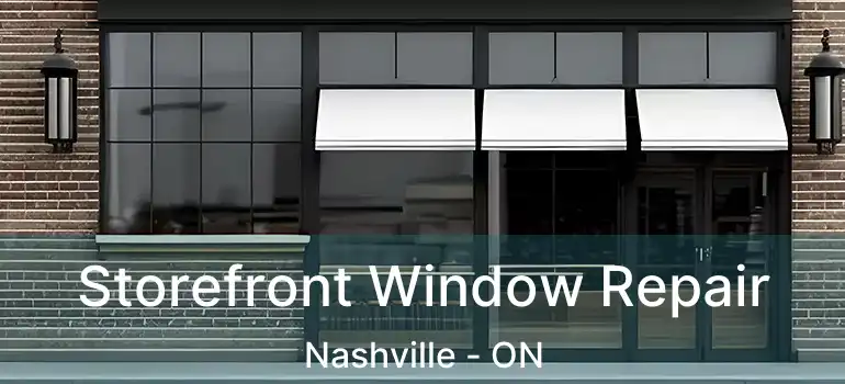  Storefront Window Repair Nashville - ON