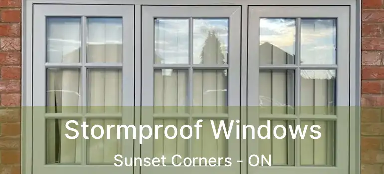  Stormproof Windows Sunset Corners - ON