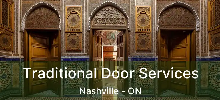  Traditional Door Services Nashville - ON