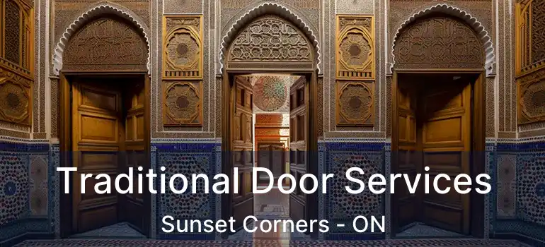  Traditional Door Services Sunset Corners - ON