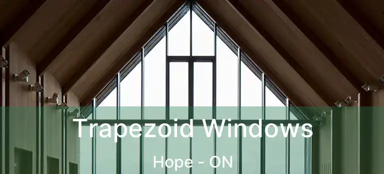  Trapezoid Windows Hope - ON