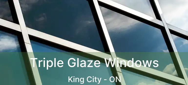  Triple Glaze Windows King City - ON