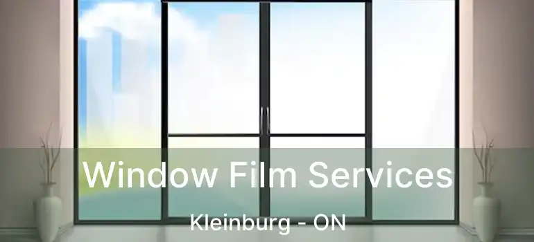 Window Film Services Kleinburg - ON