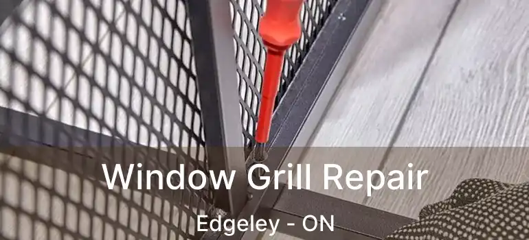  Window Grill Repair Edgeley - ON