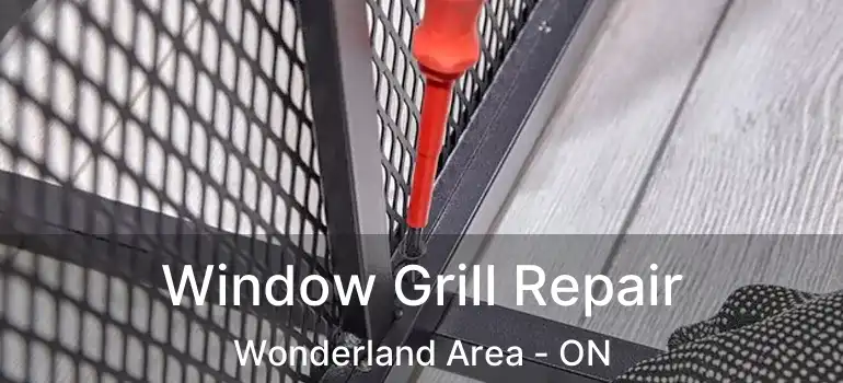  Window Grill Repair Wonderland Area - ON