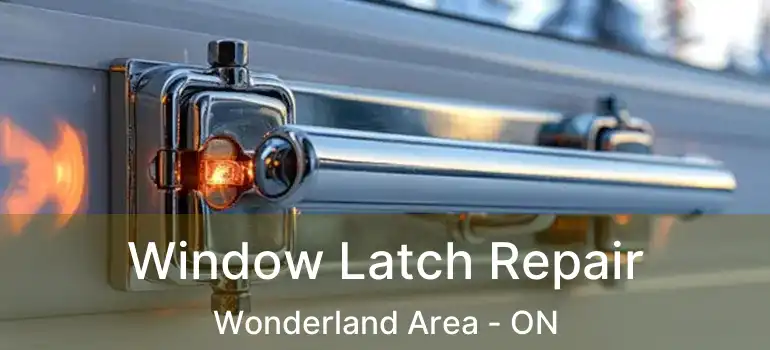  Window Latch Repair Wonderland Area - ON