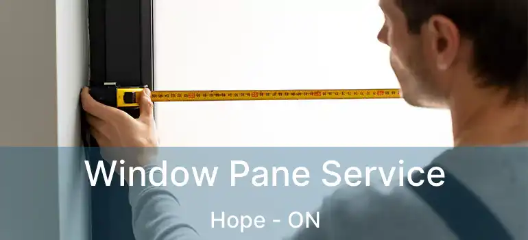  Window Pane Service Hope - ON
