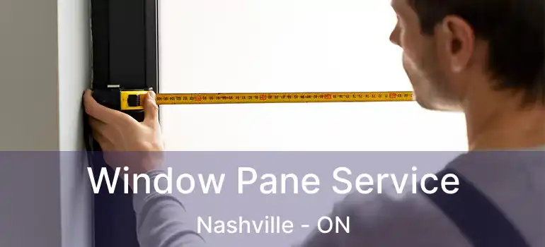  Window Pane Service Nashville - ON