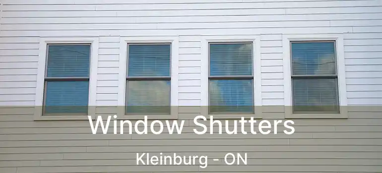  Window Shutters Kleinburg - ON