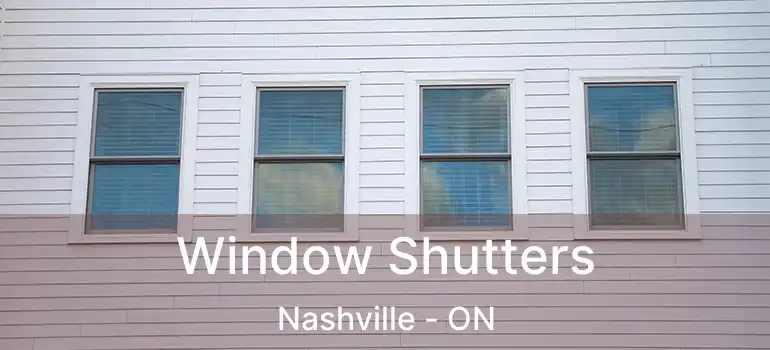  Window Shutters Nashville - ON