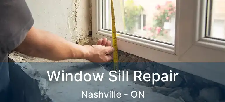  Window Sill Repair Nashville - ON