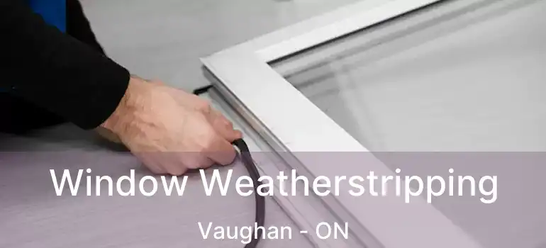 Window Weatherstripping Vaughan - ON