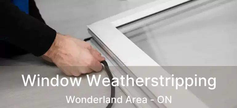  Window Weatherstripping Wonderland Area - ON