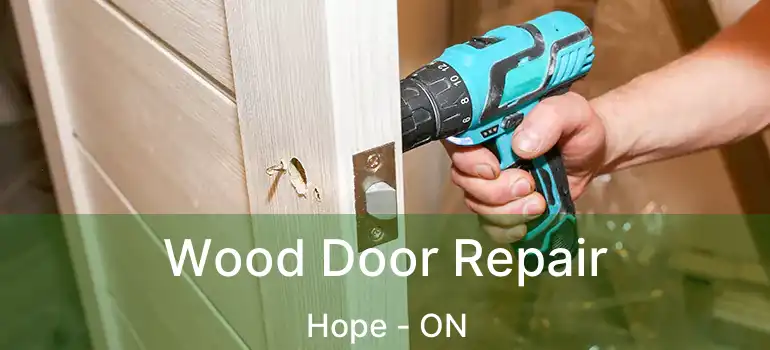  Wood Door Repair Hope - ON