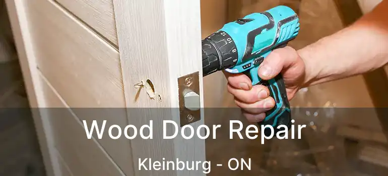  Wood Door Repair Kleinburg - ON
