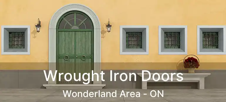  Wrought Iron Doors Wonderland Area - ON